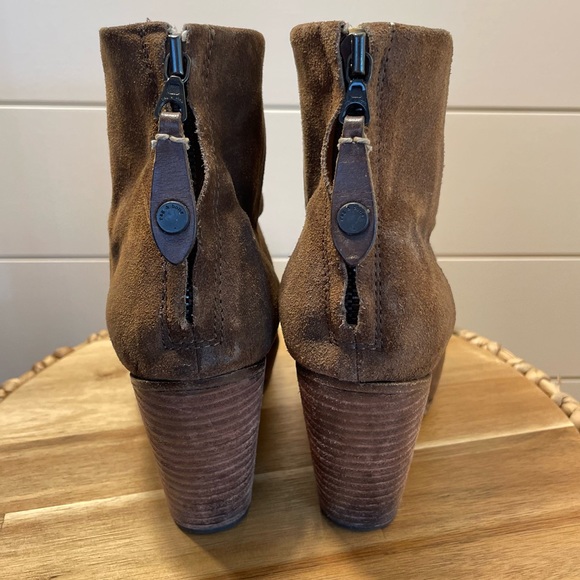 Rag & Bone leather Boots Bootie Size 6 - Picture 4 of 4